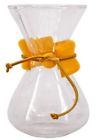 0000100757774 Unbranded Glass Pour Over Coffee Pot Cups