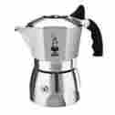 0000534 Mr Brikka Bialetti 4 Cup Espresso Coffee Machine Silver Polished Aluminum Stovetop 8006363005340