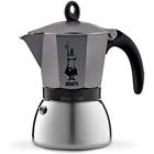 4823 0004823x4 Moka Stovetop Espresso Pots Induction Maker Anthracite 5060269374835