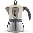 4833 0004833x4 Moka Stovetop Espresso Pots Induction Maker Gold 8006363003858