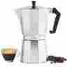 07 672 Italian Espresso Coffee Maker Vonshef Stove Top Moka Macchinetta 12 Cup Authentic