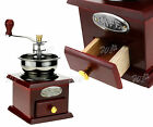 0735548257479 Unbranded Light Brown Stainless Steel Double Blades Dense Manual Handle Coffee Grinder 735548257479
