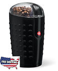 0789099108094 Black Quiseen Coffee Electric Grinder Nuts Herbs Grains Spices Mill Crank Burr Portable Bean 789099108094
