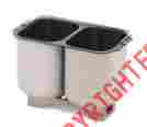 P53-297 1-pound Yozos Appetizer Plates West Bend Double Loaf Bread Pan 072244532975