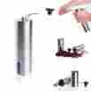 12285 Bruntmor Manual Coffee Grinder Portable Slim Ceramic Burr Stainless Steel 634480712285
