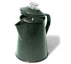 15134 Gsi Outdoors Camping Home Premium Vintage Speckled Green Steel Enamelware Brewing Coffee Pot 20666 32510