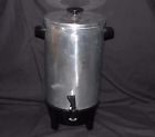 19306 Buffet Coffee Percolator West Bend Vintage Aluminum 12 30 Cups