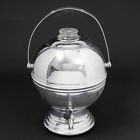 1955 La Belle Silver Art Deco Cup Chrome Potbelly Coffee Percolator