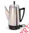 1b00006iv0q Presto Percolator Coffee 12 Cup Fast Electric Pot Automatic Maker Ware Stainless Steel