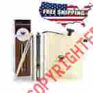 2333r Grinder 2334r Late Art Coffee Hand Manual Stainless Steel Ceramic Adjustable Bonus Bad Brush 789099108056