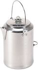 279 Stansport High Gloss Aluminum Cup Percolator Coffee Pot 7449681732085