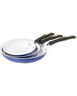 30107360120000 Cuisinart Set Of Ceramic Open Skillets 1000079660074