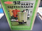 32-cup 2032-21 Empire Vintage Automatic Party Coffeemaker With Box Good Tested Cond