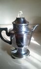 329-6714 Coffee Pot Chromed Percolator Antique Electric Model Kenmore