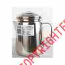 34396 Coleman Percolator Coffee Maker 12 Cup Portable Camping Stainless Steel Outdoor 791321234396
