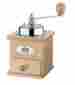 Za040005 40005 Kuchenprofi Zassenhaus Brasilia Manual Coffee Mill Varnished Beech Wood
