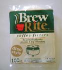 43160-270162 Brew Rite Disc Coffee Filter Percolator 617529992534
