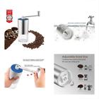43178204520 Manual Coffee Grinders Portable Washable Stainless Steel Silver 191383604876