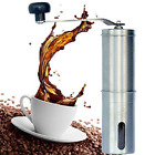 432088160 Manual Coffee Grinder Stainless Steel Ceramic Burr Adjustable Whole Bean