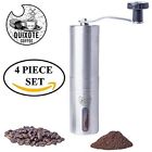 43217300 Quixote Manual Coffee Grinder Molinillo Caf Conical Burr With Bonus