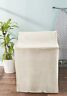 4del6czf6m General Washing Machine Cover Breathable Non Woven Polyester Cream