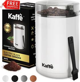 Kf2040 4q Brands Kaffe One-touch Coffee Grinder Electric With Cleaning Brush 3 Oz -