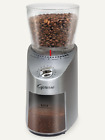 57505 Capresso Infinity Plus Stainless Steel Conical Burr Coffee Grinder
