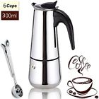 6004565408060 Chanmol Espresso Coffee Maker Pot Stovetop Moka Stainless