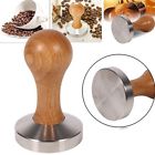 6081933554109 Unbranded Wooden Stainless Steel Coffee Tamper Tamp Cafe