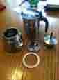 613914 Venus Bialetti Ii Gusto 2 Cup Espresso Italian Stove Top Coffee Maker Stainless