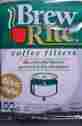 61737.01 Brew Rite Disc Coffee Filter For 3 And 3.5 Percolator 600 Count 071287431351