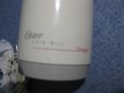 633-088 Oster Cafe Mill Coffee Grinder White Clear Dome Nice Free