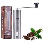 652267627614 Silver Manual Coffee Been Burr Grinder For Precision