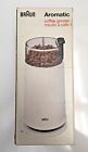 80006 69055 Braun Aromatic Coffee Grinder In Excellent Condition Box