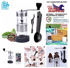 696277703371 Ninonly Manual Coffee Grinder Hand Crank Cafe Adjustable