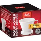 6987519 Melitta Coffee Maker Porcelain Cone Drip Brewer Pack
