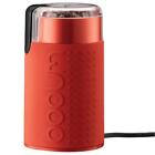 699965383213 Bodum Bistro Electric Coffee Grinder Red