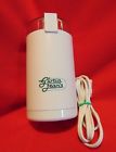 7001  Gloria Jean White Electric Coffee Grinder Model Yugoslavia