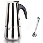 716294340257 Beminh Espresso Coffee Stovetop Moka Pots Maker Stainless