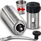 793588654207 Manual Coffee Bean Grinder Conical Ceramic Burr Mill