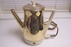 3268e 8 Cup Coffee Gold Carat Plated 24 Bend West Perc Vintage
