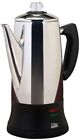 804353 Percolator Coffee Pot Electric Automatic Tea Maker Stainless 691171804353