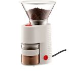 88873 Bodum Electric Coffee Bean Grinder White Variable Grind Settings Countertop