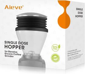 K5405a01usf Aieve Silicone Coffee Hopper Bellow Compatible With Baratza Encore Black