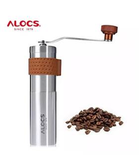 Cw-k17 Alocs Portable Hand Crank Outdoor Manual Coffee Grinder With Adjustable Settings