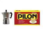 Aluminum Maker Stove Cast Pilon Coffee Pot Cuban Oz Espresso 10 Cup Top 1