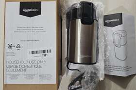 B07sytrpsg Amazonbasics New Amazon Basics Stainless Steel Electric Coffee Bean Grinder