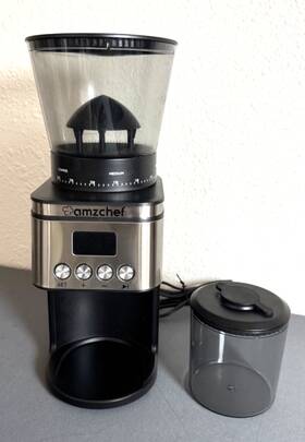 Az-bg7095 Amzchef Coffee Grinder Model No 120v Adjustable Burr