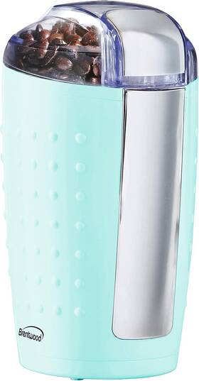 Cg-158bl Appliances 445007317387 4-ounce Coffee And Spice Grinder Blue