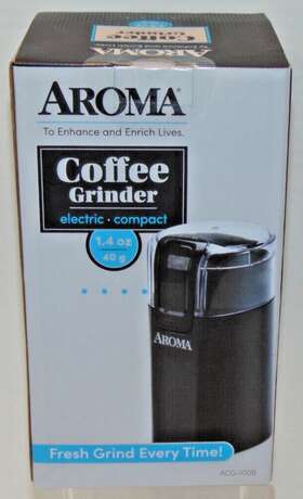 Acg-100b Aroma Coffee Electric Compact Grinder New